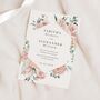 Pink Peony Wedding Invitations, thumbnail 1 of 4