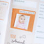 New Baby Record Book And Milestone Cards Gift Set, thumbnail 7 of 12