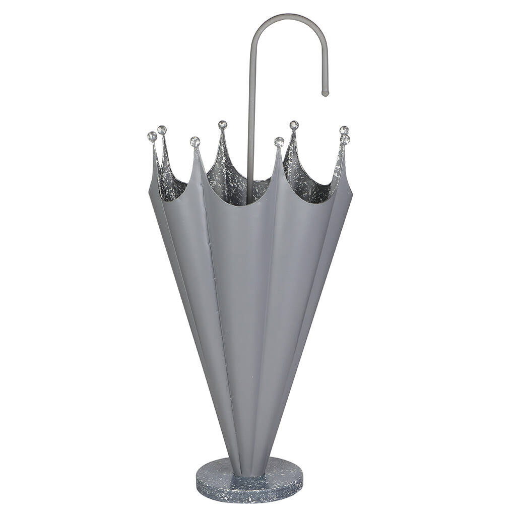 Antique Style Grey Umbrella Stand By Dibor