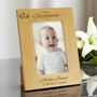 Personalised Christening 6x4 Photo Frame, thumbnail 1 of 4