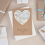 Personalised Map Heart Engagement Card, thumbnail 3 of 7