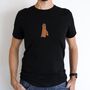 Personalised Afghan Hound Dog Dad T Shirt, thumbnail 1 of 11