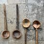 Antique Indian Primitive Wooden Spoons, thumbnail 1 of 6