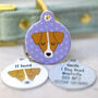 Jack Russell Personalised Pet ID Name Tag, thumbnail 1 of 12