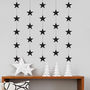 Christmas Star Garland Wall Stickers, thumbnail 2 of 3