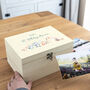 Personalised 1st Birthday Memories Keepsake Box, thumbnail 5 of 5