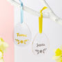 Personalised Foiled Easter Decoration, thumbnail 1 of 5