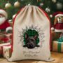 Personalised Christmas Scottish Terrier Break Through, thumbnail 6 of 10
