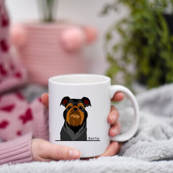 Personalised Illustrated Dog Mug Dog Lover Gift, 3 of 12