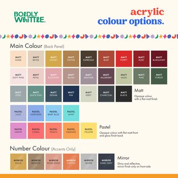 Floral Arch Wedding Table Number, 6 of 6