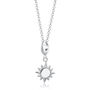 Sterling Silver Sunshine Necklace, thumbnail 2 of 6