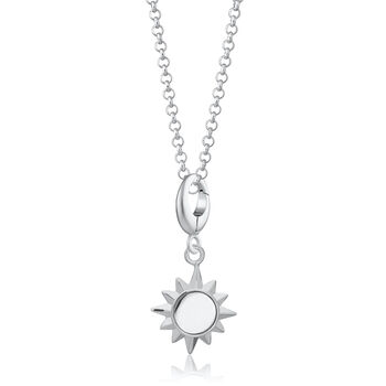 Sterling Silver Sunshine Necklace, 2 of 6