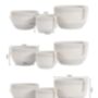 Handwoven Soft Cotton Rope Baskets White And Grey, thumbnail 5 of 5