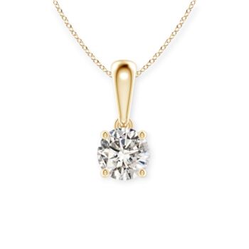 Genuine Cz Necklace In 9ct Gold, 3 of 12