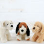 Cuddly Companion Golden Puppy Dog Soft Toy, thumbnail 3 of 7