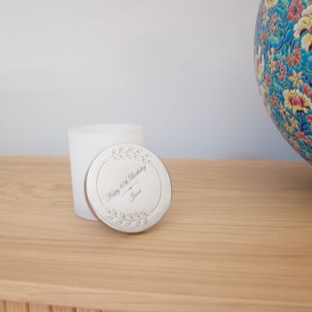 Millstone Birthday Candle With Personalised Lid, 5 of 8