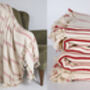 Personalised Handwoven Blanket, Gift For Her, thumbnail 8 of 8