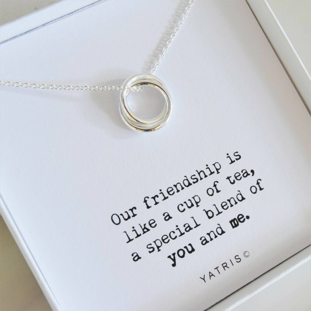 You And Me Friendship Necklace, 1 of 4