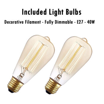 Industrial Twin Cage Wall Light, 5 of 5