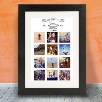 Personalised Family Home Photo Framed Print, 2 of 4