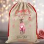 Personalised Valentine Cat Love Heart Sack, thumbnail 12 of 12