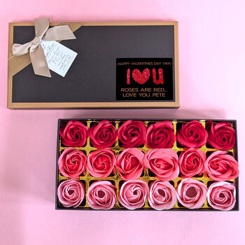 Personalised Soap Roses Gift Box, 3 of 4