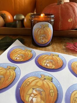 Halloween Guinea Pig Stickers, 2 of 5