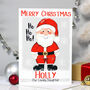 Personalised Santa Christmas Card, thumbnail 4 of 11