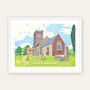 Personalised Church Or Wedding Venue Artwork, thumbnail 3 of 4