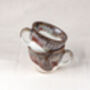 Brown Set Of Two Porcelain Tea Cup With Saucer, thumbnail 8 of 9