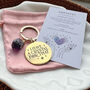 Amethyst Crystal Keyring – I Have A Crystal For That, thumbnail 2 of 4