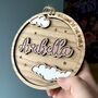 Personalised New Baby Gift Welcome To The World Sign, thumbnail 2 of 5