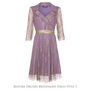 Bespoke Lace Bridesmaid Dresses In Orchid, thumbnail 4 of 7