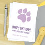 Happy Birthday From The Dog Card, thumbnail 1 of 3