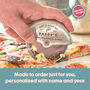 Personalised Stainless Steel Pizza Cutter, thumbnail 2 of 8