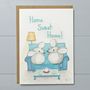 Home Sweet Home Mouse Greeting Card, thumbnail 2 of 2
