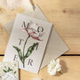 Spring Blossom 'Mother' Botanical Card, thumbnail 1 of 2