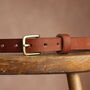 Leather Belt One Inch Wide, thumbnail 3 of 4