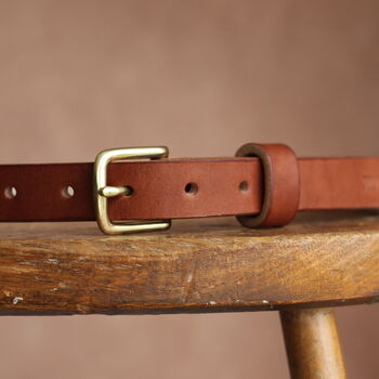 Leather Belt One Inch Wide, 3 of 4