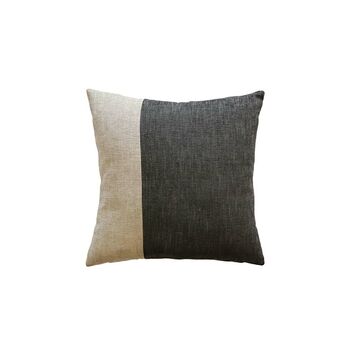 Contrast Linen Cushion, 2 of 2
