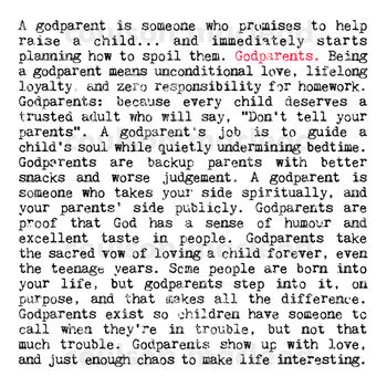 Christmas Card For Godparent, 2 of 6