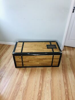 Handcrafted Oak Storage Box, 6 of 8