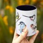 Inky Birds Blue Stoneware Mug, thumbnail 6 of 12