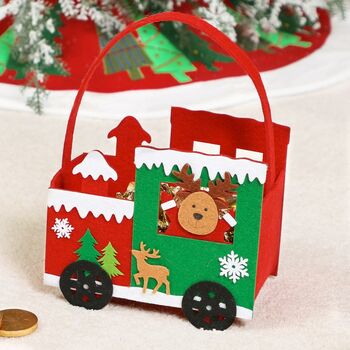 North Pole Express Christmas Gift Bag, 4 of 9