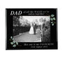 Personalised Father Of Bride Glass Frame 5x7, thumbnail 6 of 6