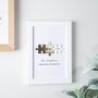 You Complete Me Couples Puzzle Print, thumbnail 1 of 2