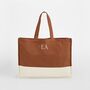 Personalised Contrast Custom Tote Classic Shopper Bag, thumbnail 6 of 8