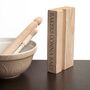 Personalised Single Oak Tablet Holder, thumbnail 4 of 7