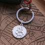Sterling Silver 925 Boxed St Christopher Keyring, thumbnail 2 of 7