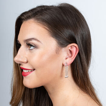 Petal Chandelier Earrings, 3 of 4